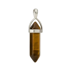 Colgante punta de ojo de tigre